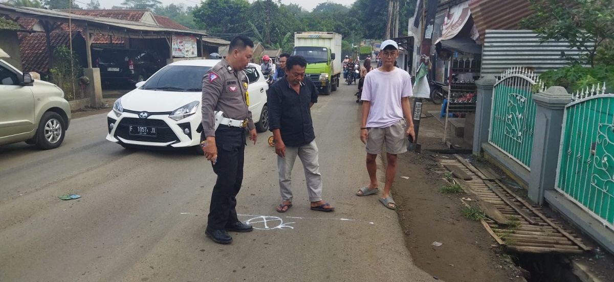 6 Kendaraan Kecelakaan Beruntun di Bogor, 1 Meninggal