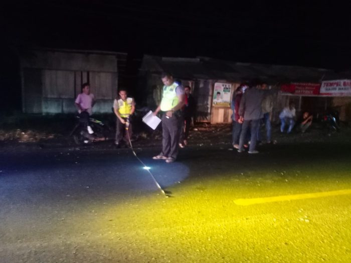 Ditabrak Avanza, Seorang Pemotor di Bungo Tewas di TKP