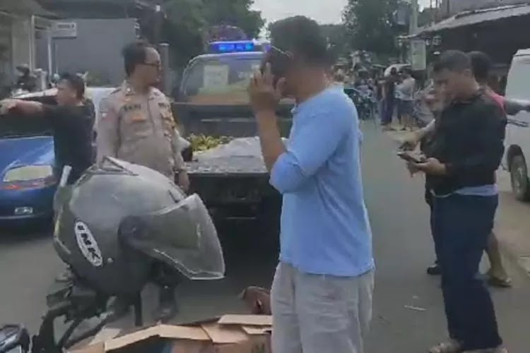 Kecelakaan Maut Libatkan Sepeda Motor dan Truk Terjadi di Jalan Raya Bandar Batang