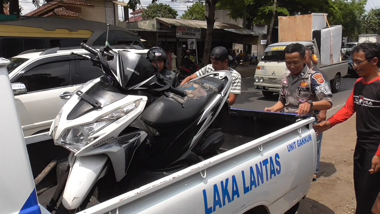 Kecelakaan Maut di Jalan Prabu Gajah Agung, Korban Meninggal Dunia