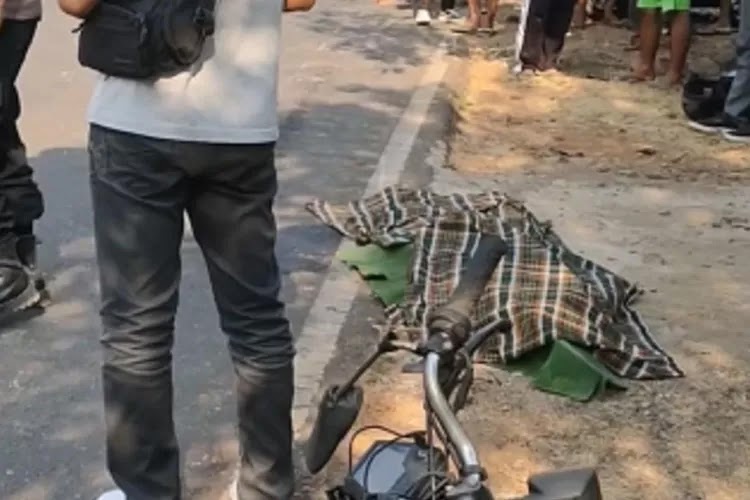 Kecelakaan Maut di Wates Wonotunggal Batang, Pria Paruh Baya Tewas