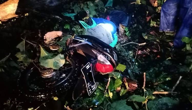 Kecelakaan Pemotor Tewas Tertimpa Dahan Pohon Jati di Hutan Darupono Kaliwungu Selatan Kendal