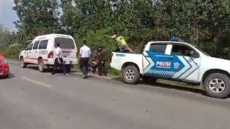 Kecelakaan di Mesuji Lampung, Pengendara Motor Tewas Terlindas Truk