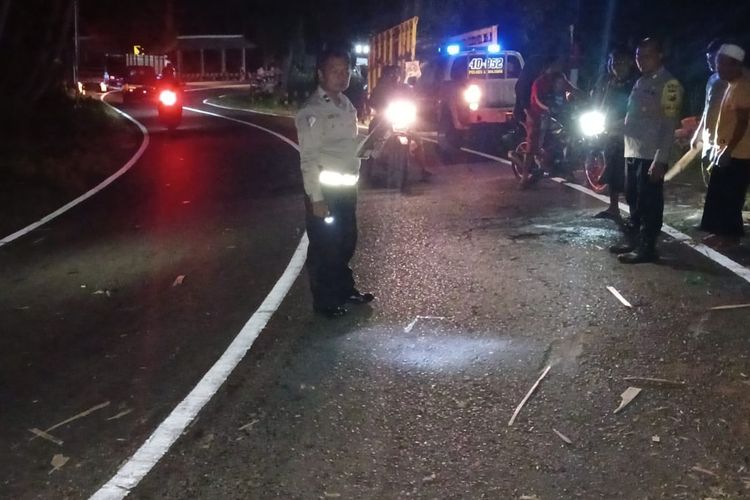 Tertimpa Muatan Truk ODOL, Ibu Hamil di Lumajang Tewas, Suaminya Kritis