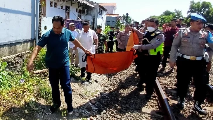 Tragis, Pria di Brebes Tewas Tertemper Kereta Api Argo Sindoro