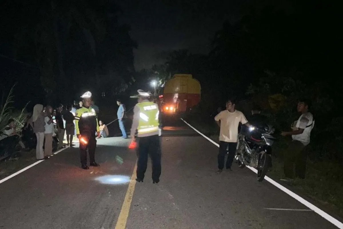Kecelakaan Tunggal Sopir Truk CPO Tewas Terjepit Pintu Saat Alami Rem Blong