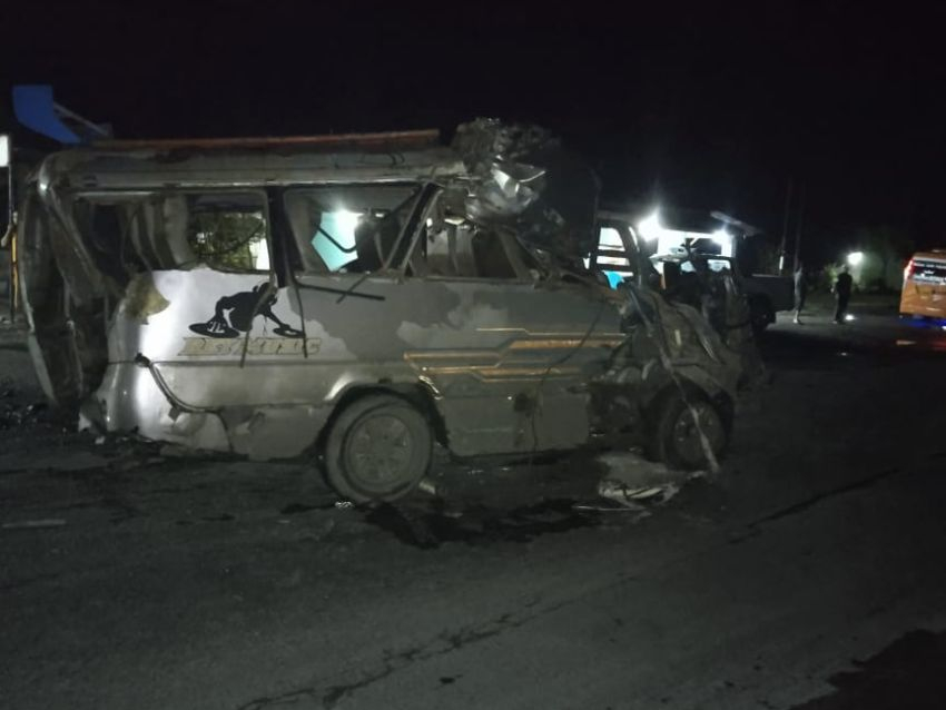 Tabrak Pantat Truk di Sergai, Sopir Tewas di TKP dengan Kondisi Remuk